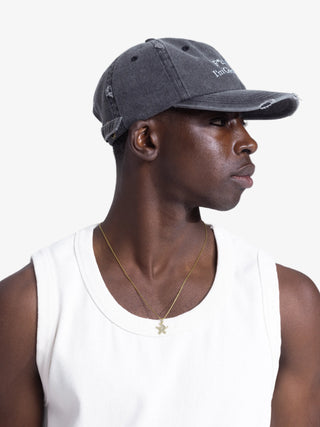 F*ck Off I'm Gardening Cap Distressed - Washed Charcoal