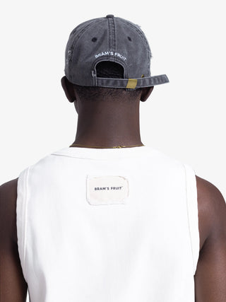 F*ck Off I'm Gardening Cap Distressed - Washed Charcoal