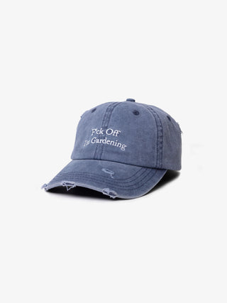 F*ck Off I'm Gardening Cap Distressed - Washed Navy