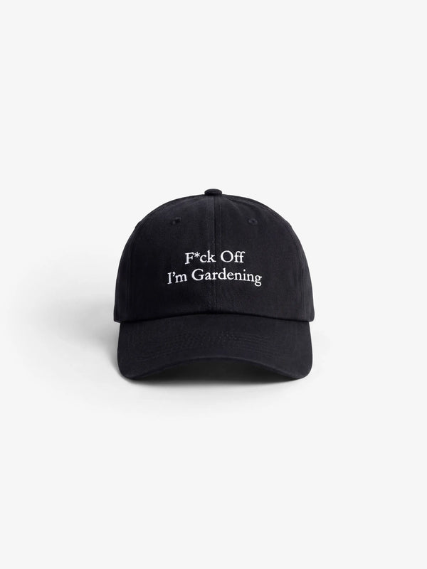 “F*ck Off I'm Gardening” Cap - Black