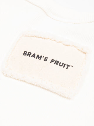 Heavy Rib T-Shirt Distressed - White