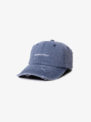 Logo Cap Distressed - Washed Navy