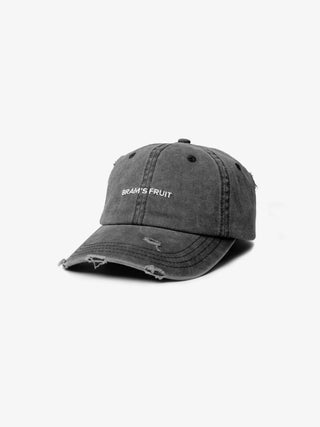 Logo Cap Distressed - Washed Charcoal