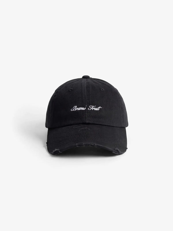 Script Logo Cap - Black