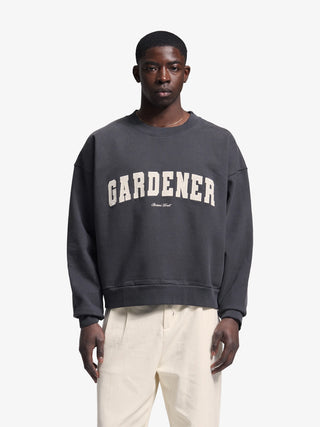 Gardener Crewneck - Shadow Black