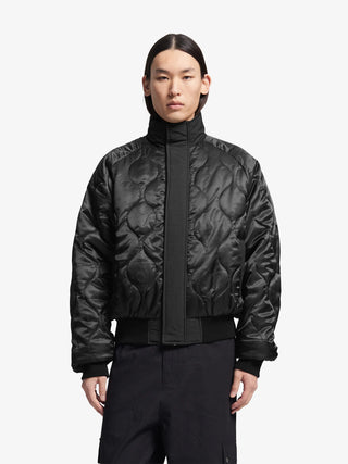 Reversible Bomber Jacket - Black