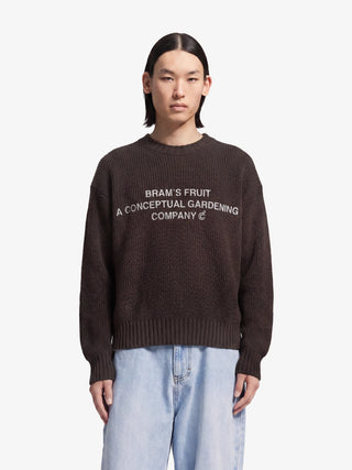 Stamp Knit - Brown