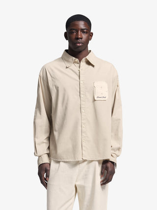 Varsity Shirt LS - Desert