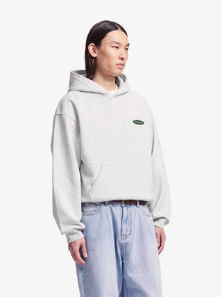 Distressed “F*ck Off I’m Gardening” Hoodie - Natural Melange