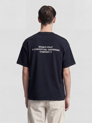 Stamp Inside Out T-shirt - Black