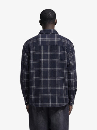 Flanel Overshirt - Navy