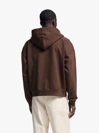 Gardener Zipper Hoodie - Brown