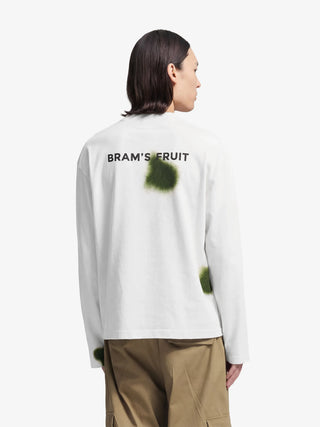 Grass Stain Longsleeve - White