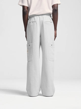 Side Pocket Sweat Trousers - Natural Melange