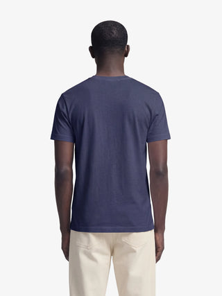 Fitted Script Logo T-shirt - Midnight Blue