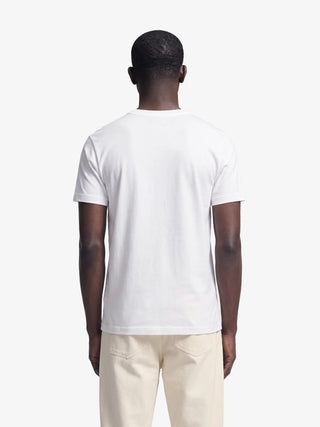 Fitted Script Logo T-shirt - White