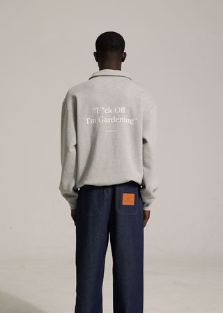 Polo Sweat - Light Grey