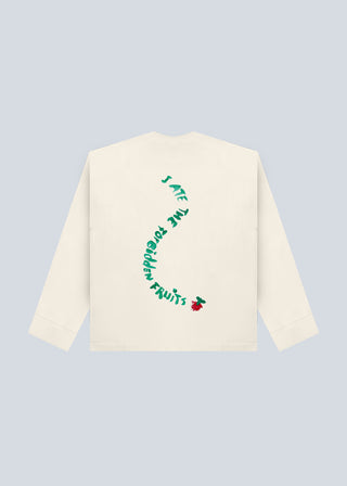 Snake Acrylic Longsleeve - Beige