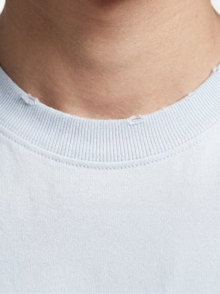 Distressed “F*ck Off I'm Gardening” Longsleeve - Blueberry Blue