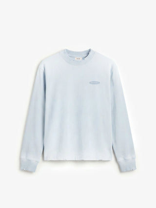 Distressed “F*ck Off I'm Gardening” Longsleeve - Blueberry Blue