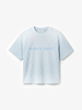 Mesh Logo T-shirt - Blueberry Blue