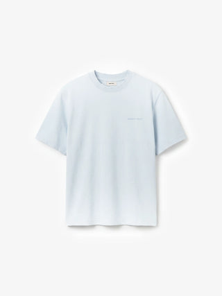 Distressed Big Lemon Outline T-shirt - Blueberry Blue