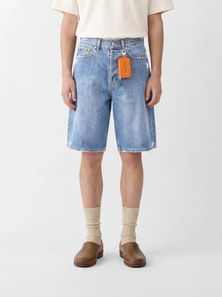 Denim Shorts - Washed Indigo