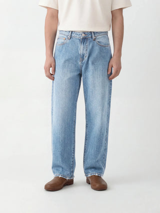 Denim Trousers - Washed Indigo