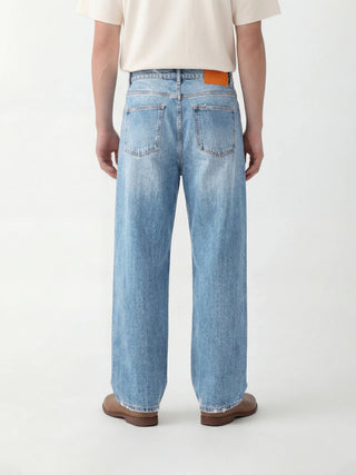 Denim Trousers - Washed Indigo