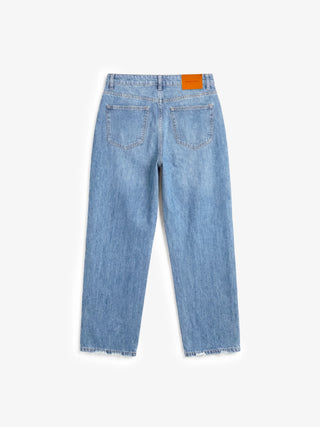 Denim Trousers - Washed Indigo