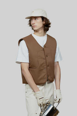 Tuscan Vest - Brown