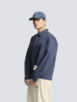 Chore Overshirt - Midnight Blue