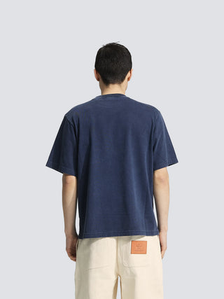 Chest Pocket T-shirt - Washed Midnight Blue