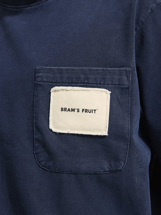 Chest Pocket T-shirt - Washed Midnight Blue