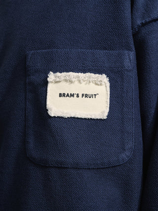 Turtle Neck Chest Pocket - Washed Midnight Blue
