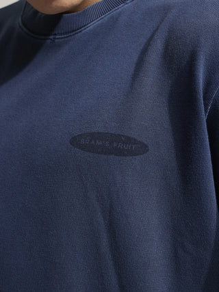 Distressed "F*ck Off I'm Gardening" T-shirt - Washed Midnight Blue