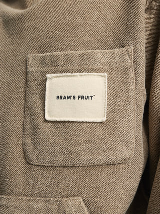 Chest Pocket Hoodie - Garment Dye Khaki
