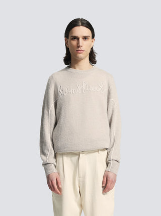 Garden Hose Knit - Grey Melange