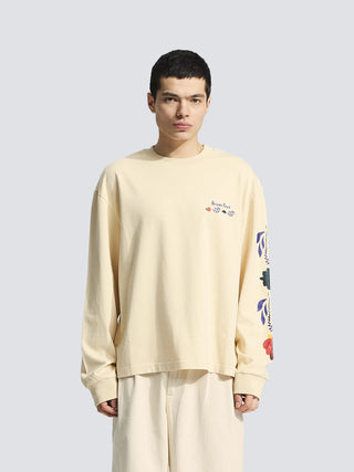 Flora Longsleeve - Solid Beige