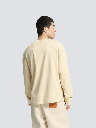 Flora Longsleeve - Solid Beige