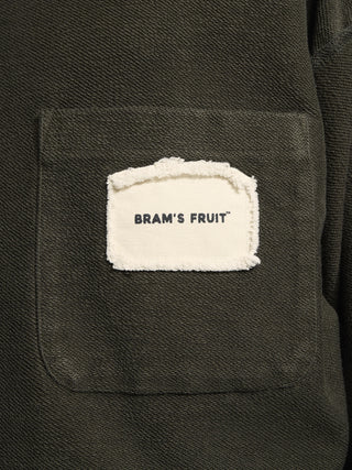 Turtle Neck Chest Pocket - Washed Charcoal