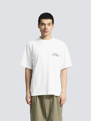 Flora T-shirt - Solid White