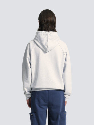 "F*ck Off I'm Gardening" Raglan Hoodie- Grey Melange