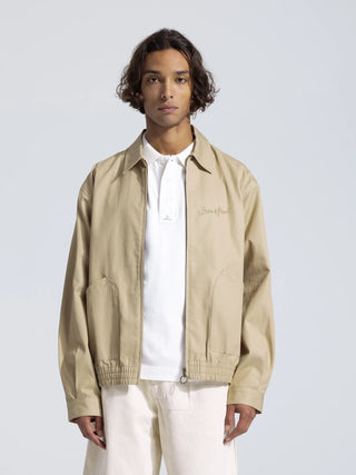 Chain Stitch Garden Hose jacket- Beige