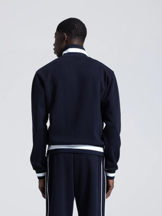 Monogram Tracksuit Jacket - Navy