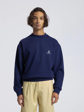 Outline Crewneck - Navy