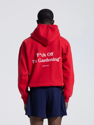 F*ck Off I'm Gardening Hoodie - Red