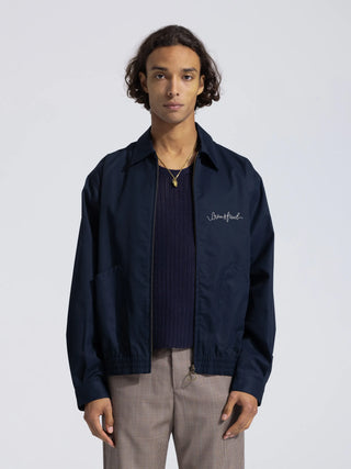 Chain Stitch Garden Hose jacket- Navy