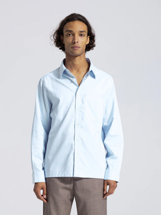 Monogram Shirt - Light Blue