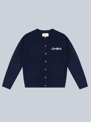 Boxing Glove Button Up - Navy